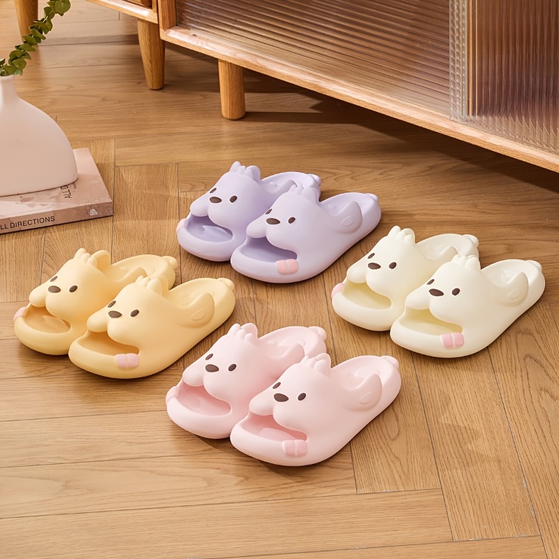 Women'S Shoes To Men'S Size - Cute Dog Cartoon Slippers Women Men