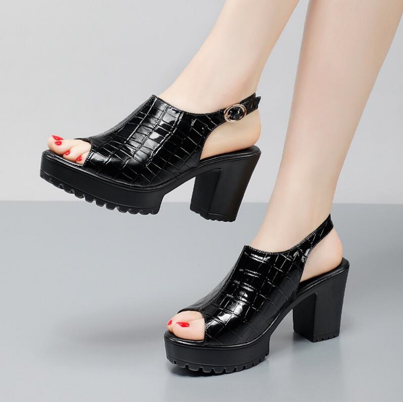 Women Shoes Model - Women Small Size 32-43 Elegant Block