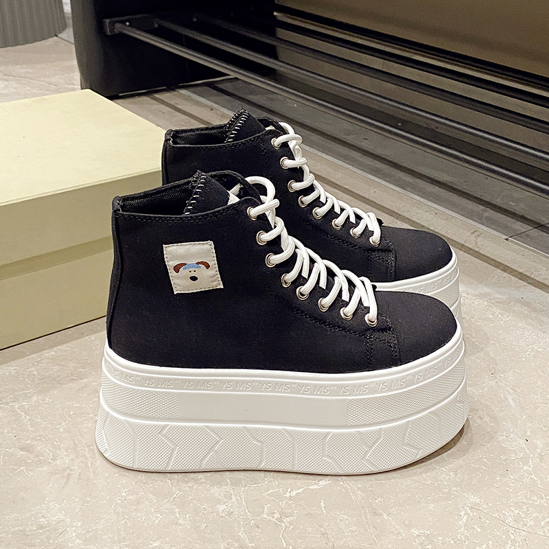 Women's Canvas Thick Bottom He - Women'S Shoes Com ulasan dan harga