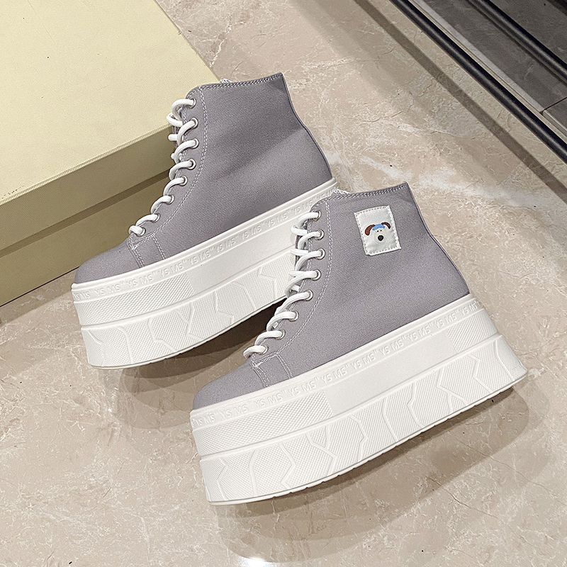 Women's Canvas Thick Bottom He - Women'S Shoes Com ulasan dan harga