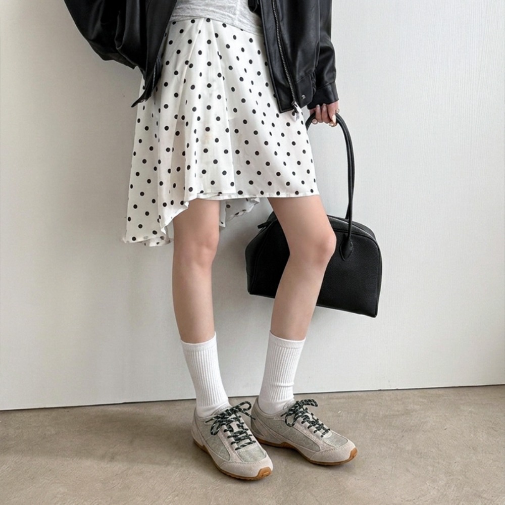 Vintage Stitching Panel Suede  - Women'S Shoes Casual Sneakers ulasan dan harga