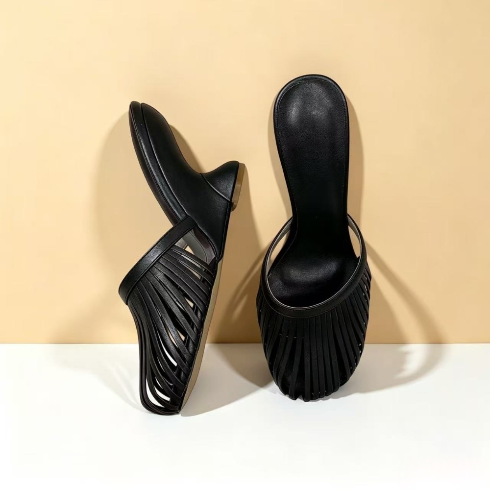2026 Summer Women Metallic Str - Metallic Heel Sandal ulasan dan harga