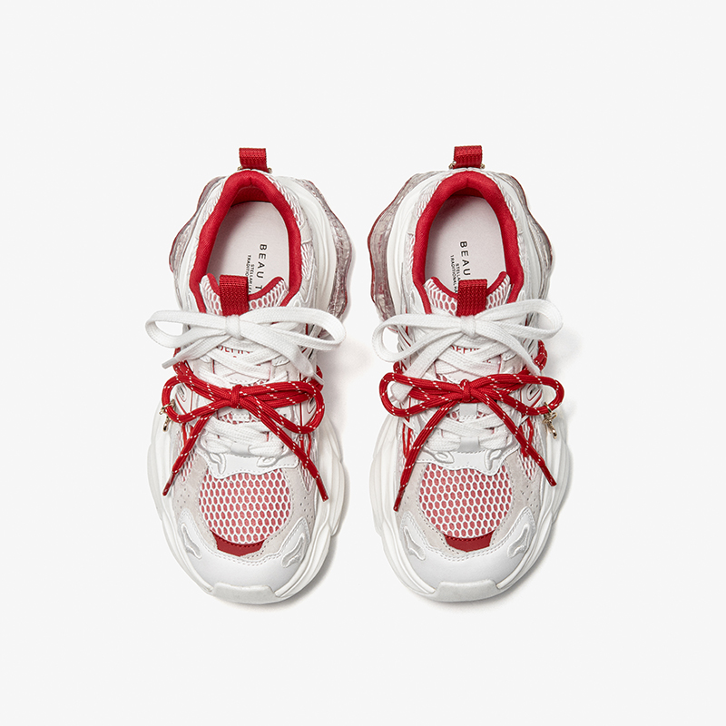 BEAUTODAY Chunky Sneakers Wome - Women'S Shoes Com ulasan dan harga