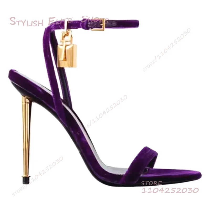 Gold Metal Stiletto Sandals Wo - Gold Chain Sandal ulasan dan harga
