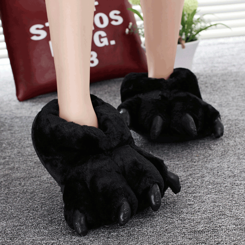 Size 35-43 Black Animal Paw Sh - Women'S Shoes To Men'S Size ulasan dan harga