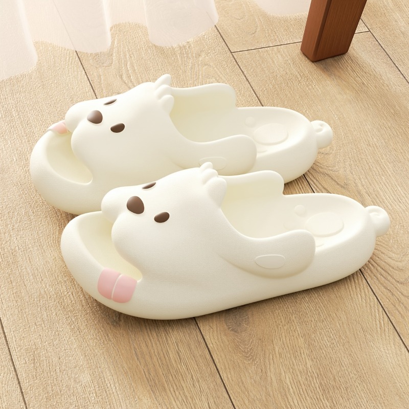 Cute Dog Cartoon Slippers Wome - Women'S Shoes To Men'S Size ulasan dan harga