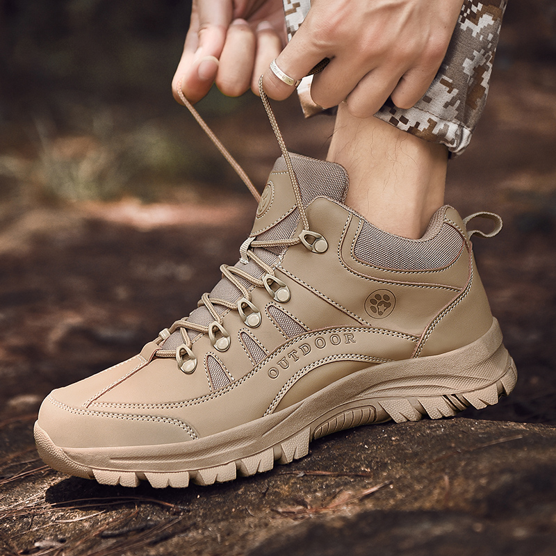 Men Tactical Boots Military Ma - Suede Ankle Boot ulasan dan harga