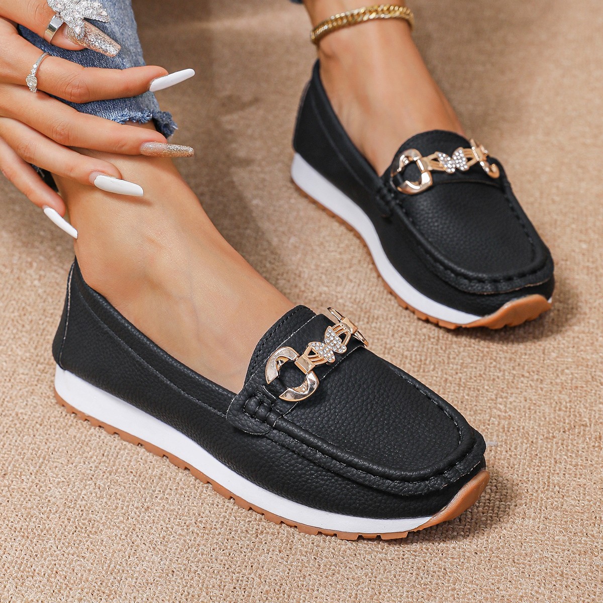 2026 New Women Flats Spring Au - Women'S Shoes Casual Sneakers ulasan dan harga