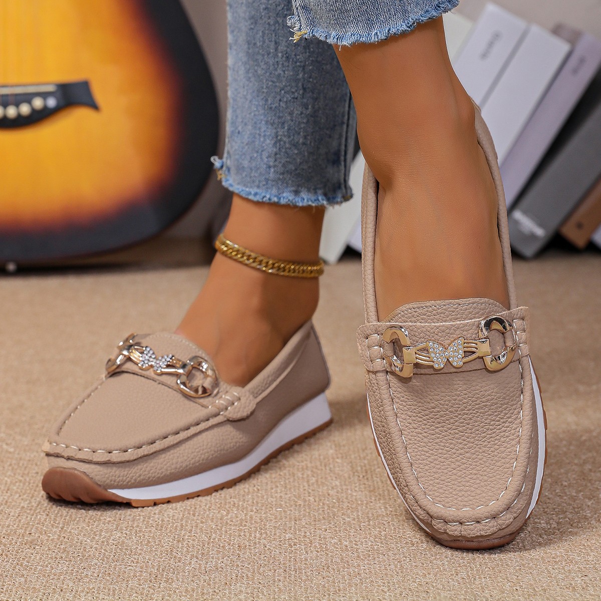 2026 New Women Flats Spring Au - Women'S Shoes Casual Sneakers ulasan dan harga