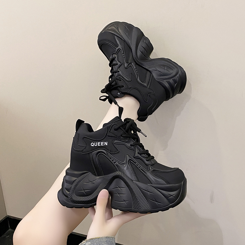 Autumn Winter Warm Chunky Snea - Women'S Shoes Com ulasan dan harga