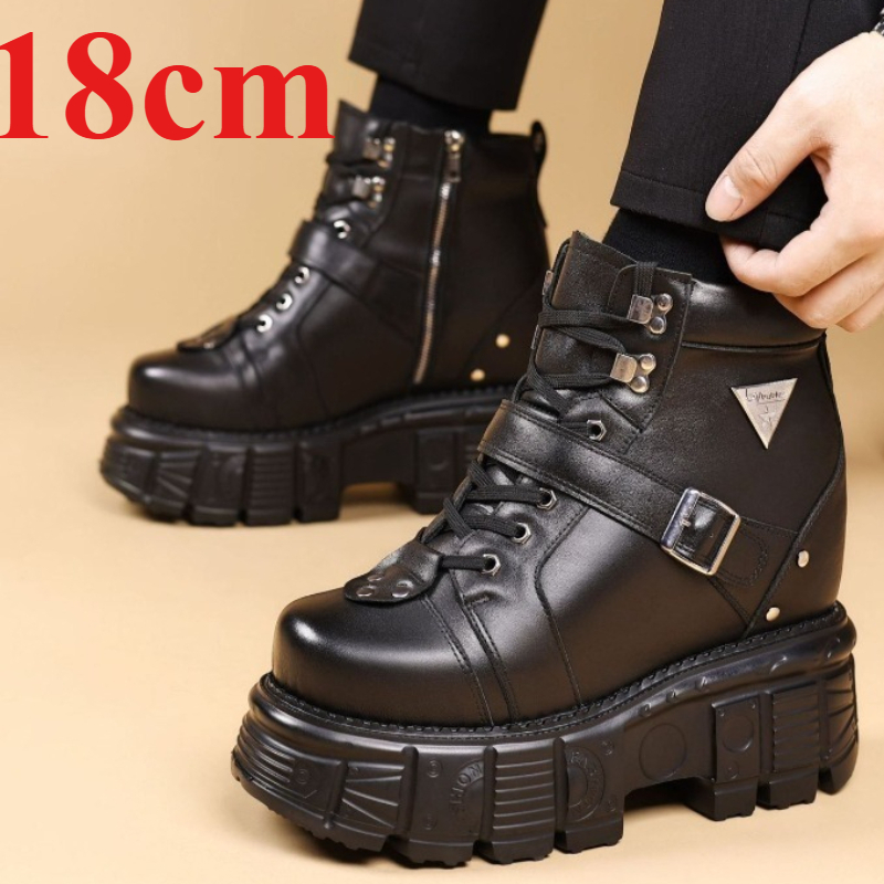 Genuine Leather Motorcycle Boo - Suede Ankle Boot ulasan dan harga