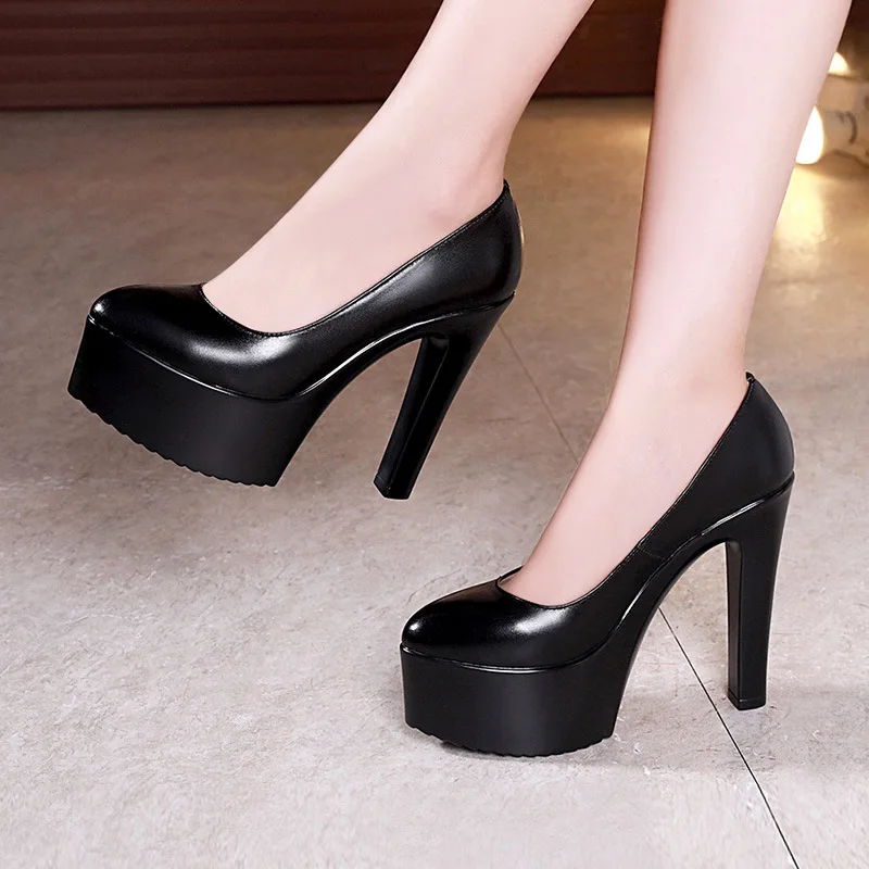 Plus Size 32 43 Platform Catwa - Court Heel Pointed ulasan dan harga
