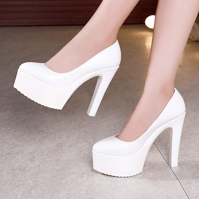 Plus Size 32 43 Platform Catwa - Court Heel Pointed ulasan dan harga