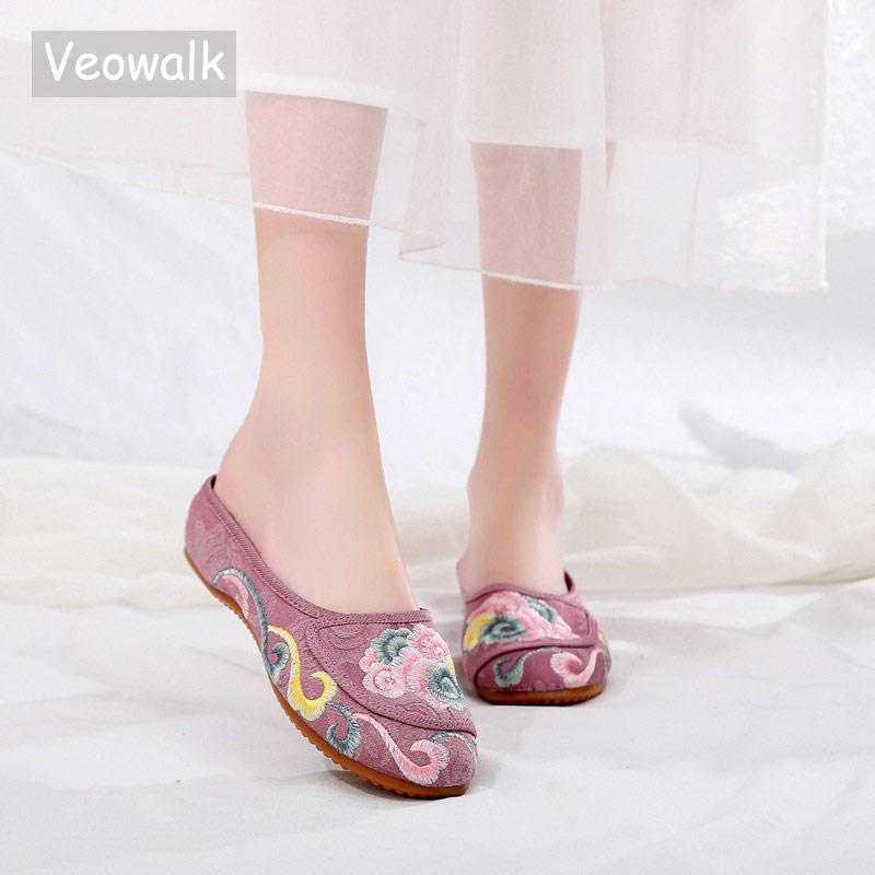 Veowalk Women Jacquard Fabric  - Women'S Shoes Vegan ulasan dan harga
