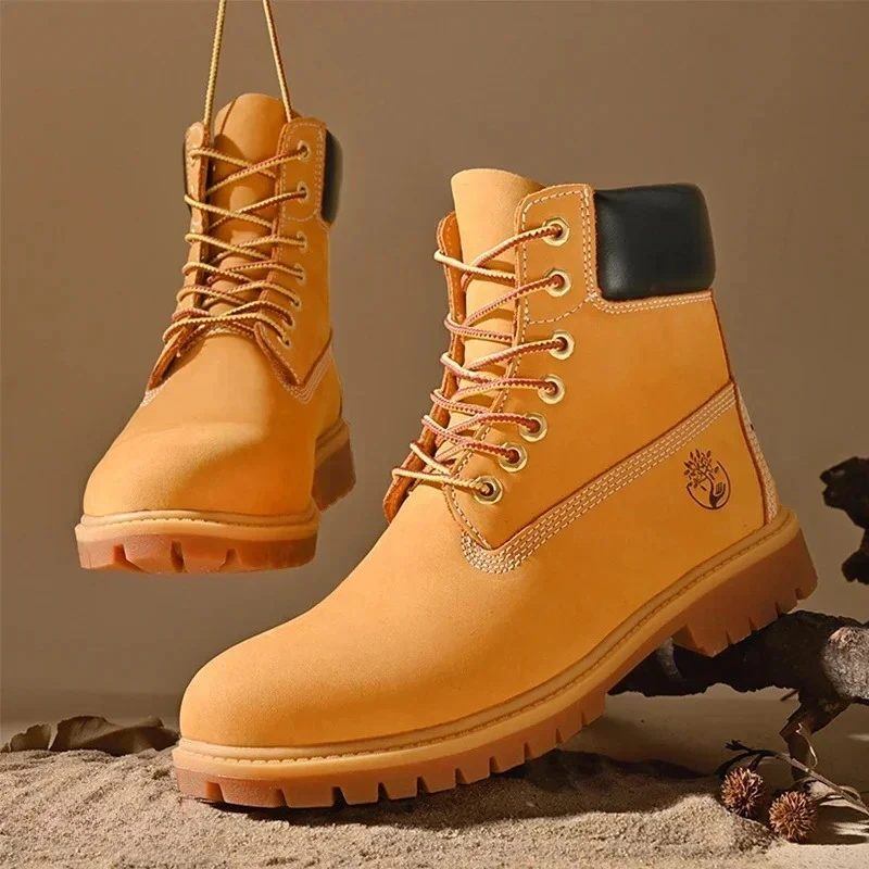 Boots Men High Top Boots High  - Women'S Shoes Com ulasan dan harga