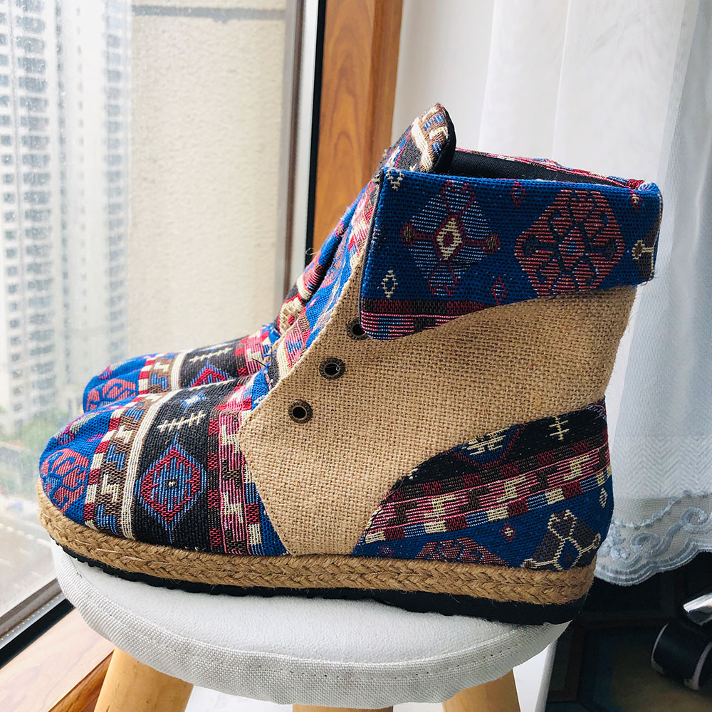 Veowalk Harajuku Embroidery Wo - Women'S Shoes Vegan ulasan dan harga