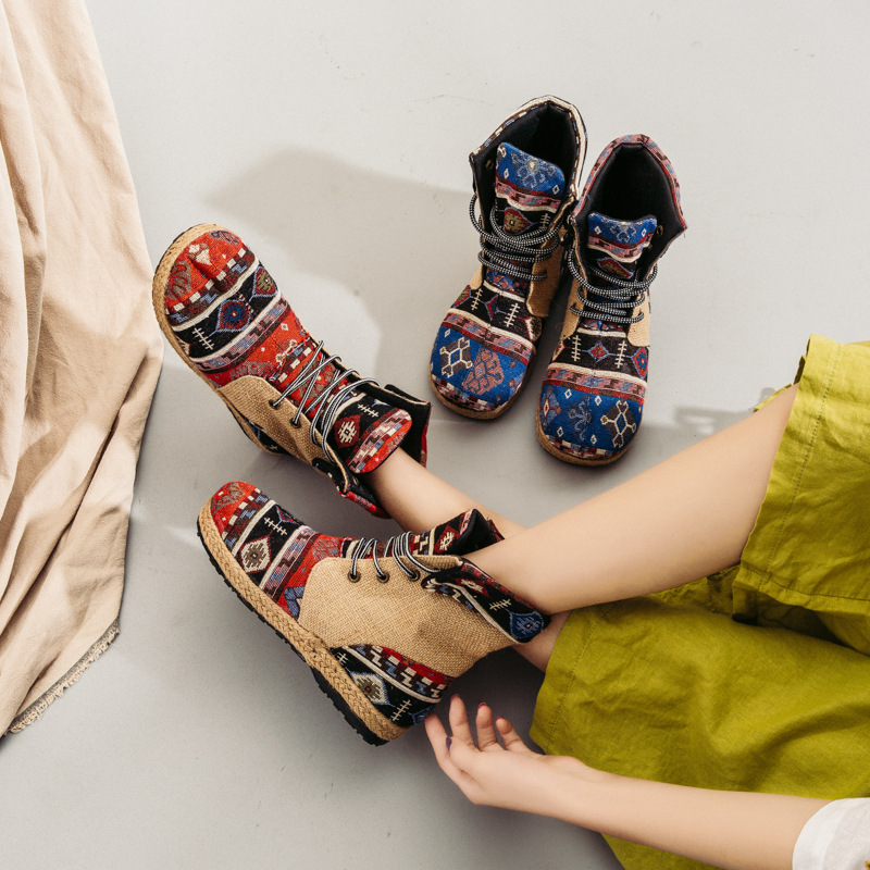 Veowalk Harajuku Embroidery Wo - Women'S Shoes Vegan ulasan dan harga