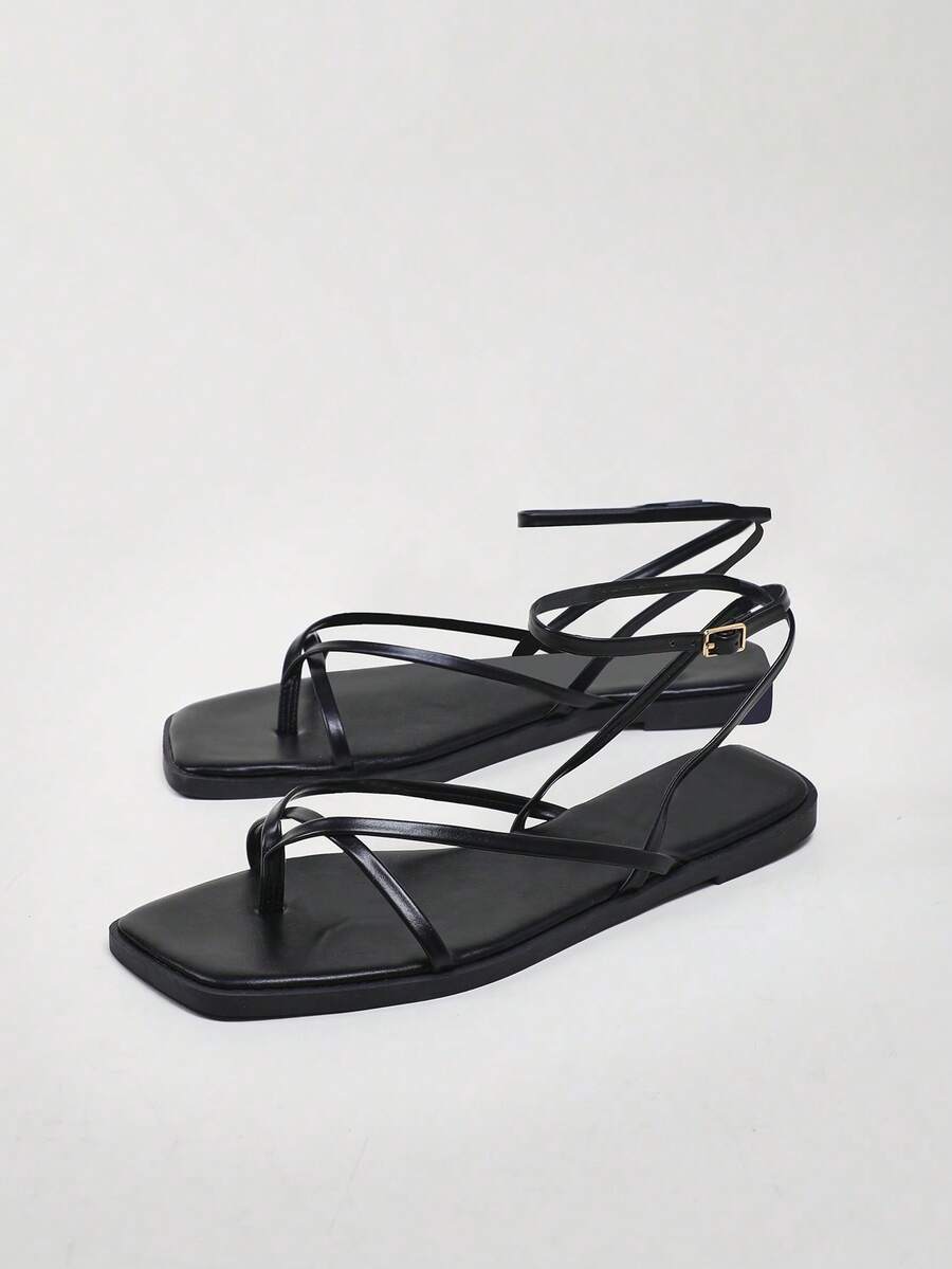 Vegan Leather Ankle Strap Thon - Women'S Shoes Vegan ulasan dan harga