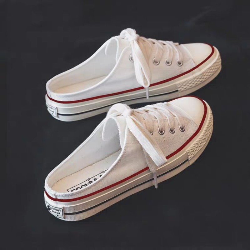Summer Women Mule White Shoes  - Women'S Shoes Com ulasan dan harga